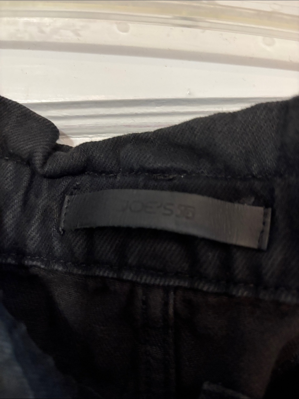Joe's Jeans Black Brinkley High-rise Paperbag Waist Jeans - Picture 2 of 5